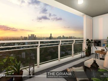 Up For Grabs: Own Unit 805A Studio at THE ORIANA – Facing Katipunan Avenue, Only 20K Down! Ideal For AIRBnB – Perfect For Passive Income!
