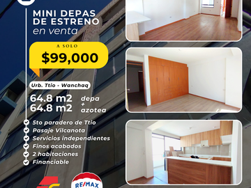DEPA EN VENTA CON AZOTEA EN TTIO