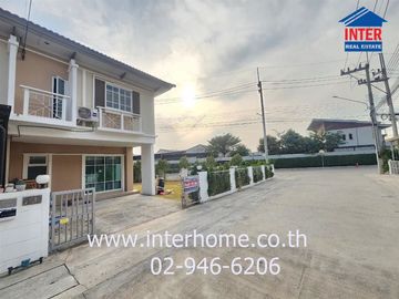 2-storey townhouse, 47.3 sq.w., i-Leaf Town Village, Setthakit-Bang Pla, near Central Mahachai, Rama 2 Road, Setthakit 1 Road, Bang Pla Road, Mueang S