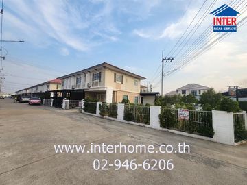 2-storey townhouse, 47.3 sq.w., i-Leaf Town Village, Setthakit-Bang Pla, near Central Mahachai, Rama 2 Road, Setthakit 1 Road, Bang Pla Road, Mueang S