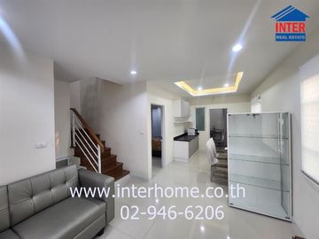 2-storey townhouse, 47.3 sq.w., i-Leaf Town Village, Setthakit-Bang Pla, near Central Mahachai, Rama 2 Road, Setthakit 1 Road, Bang Pla Road, Mueang S