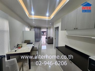 2-storey townhouse, 47.3 sq.w., i-Leaf Town Village, Setthakit-Bang Pla, near Central Mahachai, Rama 2 Road, Setthakit 1 Road, Bang Pla Road, Mueang S