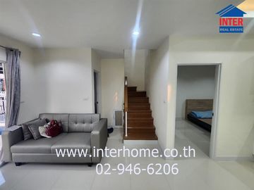 2-storey townhouse, 47.3 sq.w., i-Leaf Town Village, Setthakit-Bang Pla, near Central Mahachai, Rama 2 Road, Setthakit 1 Road, Bang Pla Road, Mueang S