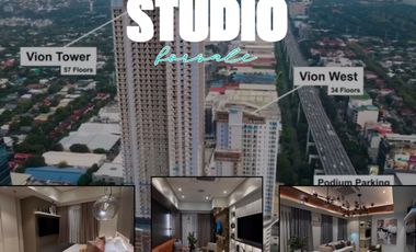 Studio Unit with Balcony Vion Tower For Sale In Makati at Below Market Value