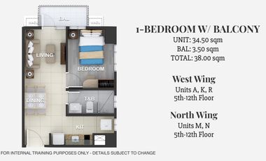 1 BR Condominium Bryant Parkplane For Sale In Capital Town Pampanga