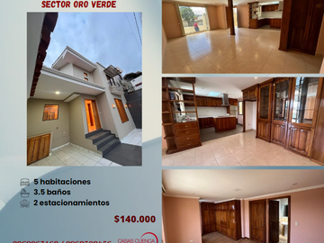 Hermosa casa 5 dormitorios Av. del Tejar