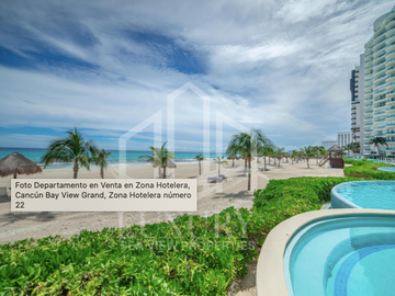 Departamento en Bay View Grand, Zona Hotelera, Cancun