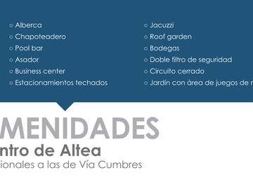Departamento en Altea, Via Cumbres, Huayacan, Cancun