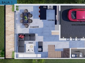 Casa en Venta en Residencial Lago Esmeralda