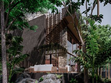 DEPARTAMENTO EN VENTA EN TULUM SIWA ÉLEVÉ CON ALBERCA PRIVADA