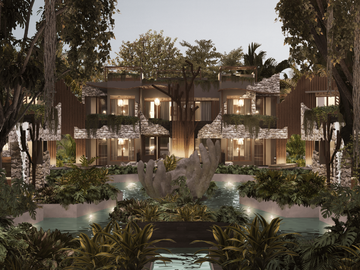 DEPARTAMENTO EN VENTA EN TULUM SIWA ÉLEVÉ CON ALBERCA PRIVADA
