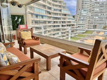Venta Departamento Amoblado 3D/2B – Condominio San Alfonso del Mar, Algarrobo
