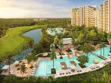 Departamento en piso 10, amenidades de lujo, club de playa en venta Corasol PDC