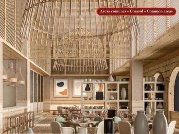 Departamento en piso 10, amenidades de lujo, club de playa en venta Corasol PDC