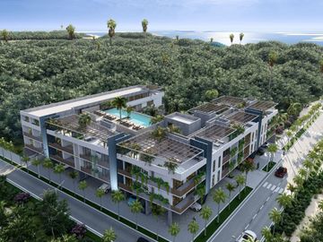 PENTHOUSE CON ROOFTOP, JACUZZI CON VISTA PANORAMICA, PRECIO PRE VENTA, LAGUNA DE BACALAR