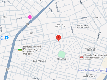 VENTA CASA CALLE SIERRA DE LA FRAGUA, REAL DEL NORTE, PIEDRAS NEGRAS COAHUILA