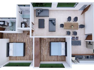Departamento en Venta en Cumbres 3 Prototipos