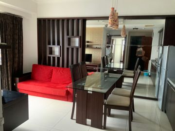 SEWA TAHUNAN WATERPLACE RESIDENCE TOWER B 2BR FURNISHED LANTAI TINGGI 56m2