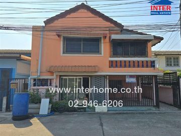 Single house + rental room, 2 floors, 45 sq m., Rattanakosin Village 200 Years, Rangsit-Pathum Thani Road 10, Soi 9, Phahonyothin Road, Thanyaburi, Pa