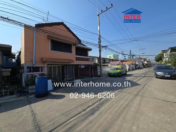 Single house + rental room, 2 floors, 45 sq m., Rattanakosin Village 200 Years, Rangsit-Pathum Thani Road 10, Soi 9, Phahonyothin Road, Thanyaburi, Pa
