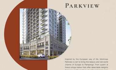 Condominium 1 Bedroom For Sale in Montrose Capital Town Pampanga