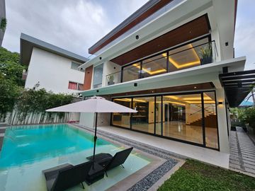 Luxury New House for SAle in Alabang Hills Village with Pool near Ayala Alabang Portofino Ayala Sonera Southvale