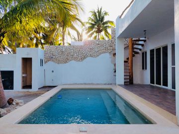 CASA ESTILO MEDITERRANEO EN TELCHAC PUERTO