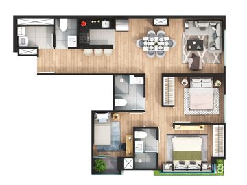 DEPARTAMENTO DE ESTRENO – 74M2 - ENTREGA INMEDIATA -  LA CALERA - SURQUILLO