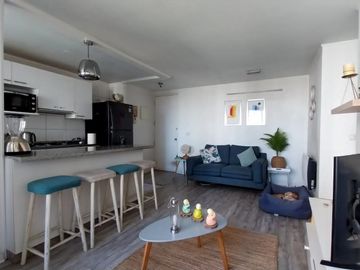 Departamento En Condominio Las Palmas, Macul