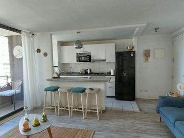 Departamento En Condominio Las Palmas, Macul
