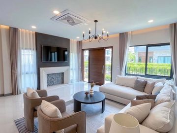 For sale: The City Bangna 1 - XXL size detached house with beautiful, complete furniture