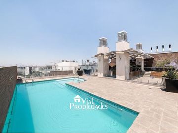 Moderno departamento Las Tranqueras con Avenida Las Condes
