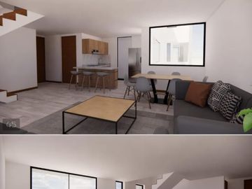 VENDO HERMOSO DUPLEX DE ESTRENO CON TERRAZA FRENTE PIEDRA SANTA