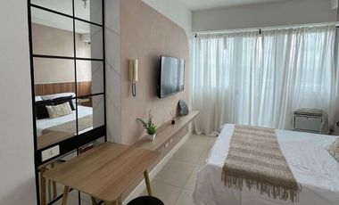 COMM17XXQE: For Rent Fully Furnished Studio with Balcony at The Residences at Commonwealth, QC