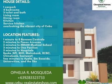 4 Bedroom Townhouse for Sale in Banawa Cebu City