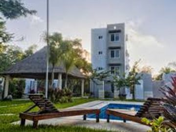DEPARTAMENTO EN VENTA DE 2 HABITACIONES CON BODEGA PRIVADA EN  PLAYA DEL CARMEN