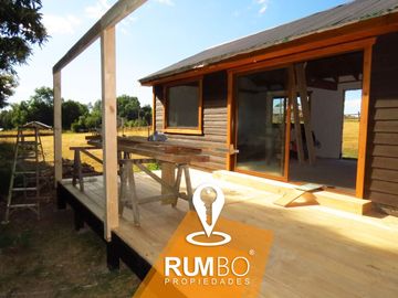 Casa nueva en parcela Villarrica