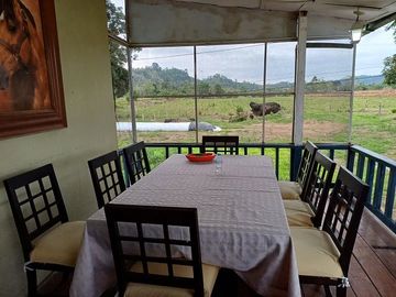 SE VENDE HERMOSA HACIENDA GANADERA 240 HAS. EN PRODUCCIÓN, Y MINA DE MATERIAL PETREO DE RÍO, ESMERALDAS - ECUADOR