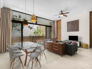 Departamento de 2 recamaras en venta en Manor Tulum-Aldea Zama
