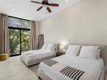 Departamento de 2 recamaras en venta en Manor Tulum-Aldea Zama
