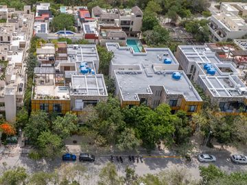 Departamento de 2 recamaras en venta en Manor Tulum-Aldea Zama