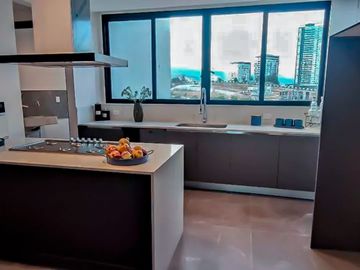 Penthouse En Venta En Bosque Real, Nuevo, De 3 Niveles Con Roof Garden Privado
