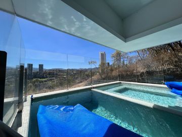 Penthouse En Venta En Bosque Real, Nuevo, De 3 Niveles Con Roof Garden Privado
