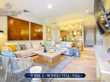 Departamento de Lujo en Cancun Vive a 10 Minutos del Mar y Cerca de Todo- Luxury Condo in Cancun – Live 10 Minutes from the Beach and Close to Everyth