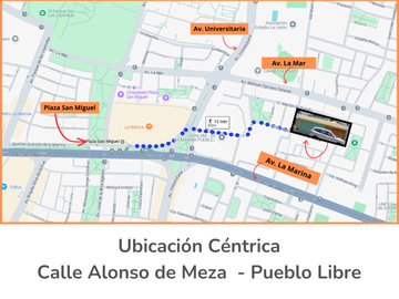 A UN PASO DE AV. LA MAR  - Casa como terreno en Pueblo Libre - zona residencial
