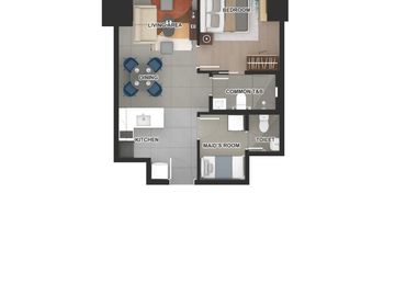 1 bedroom condo for sale in Bonifacio Global City Taguig City
