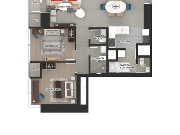 3 bedroom condominium for sale in Bonifacio Global City Taguig City