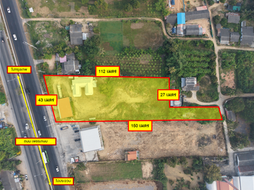 Proven Opportunity! Earn 1 Million THB Monthly!    For Sale! Developed Land with a Home Café   Located on Phetkasem Road, Tha Yang, Phetchaburi. Perfe