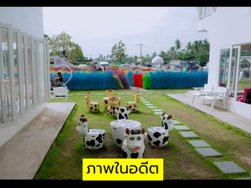Proven Opportunity! Earn 1 Million THB Monthly!    For Sale! Developed Land with a Home Café   Located on Phetkasem Road, Tha Yang, Phetchaburi. Perfe