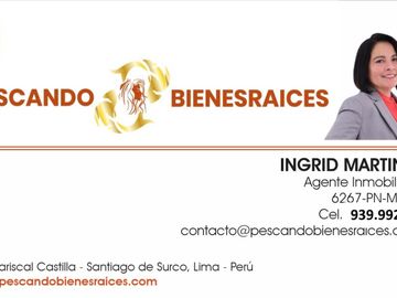REMATO DUPLEX  2DO PISO + AIRES FRENTE A PARQUE - LOMA UMBROSA SANTIAGO DE SURCO